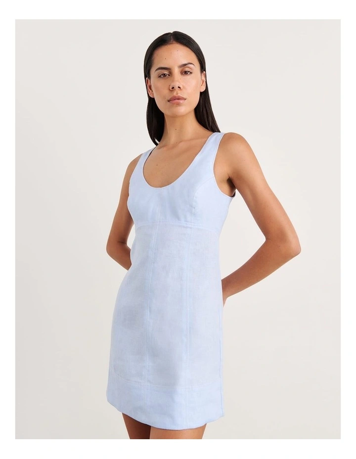 Daphne Linen Mini Dress image 5