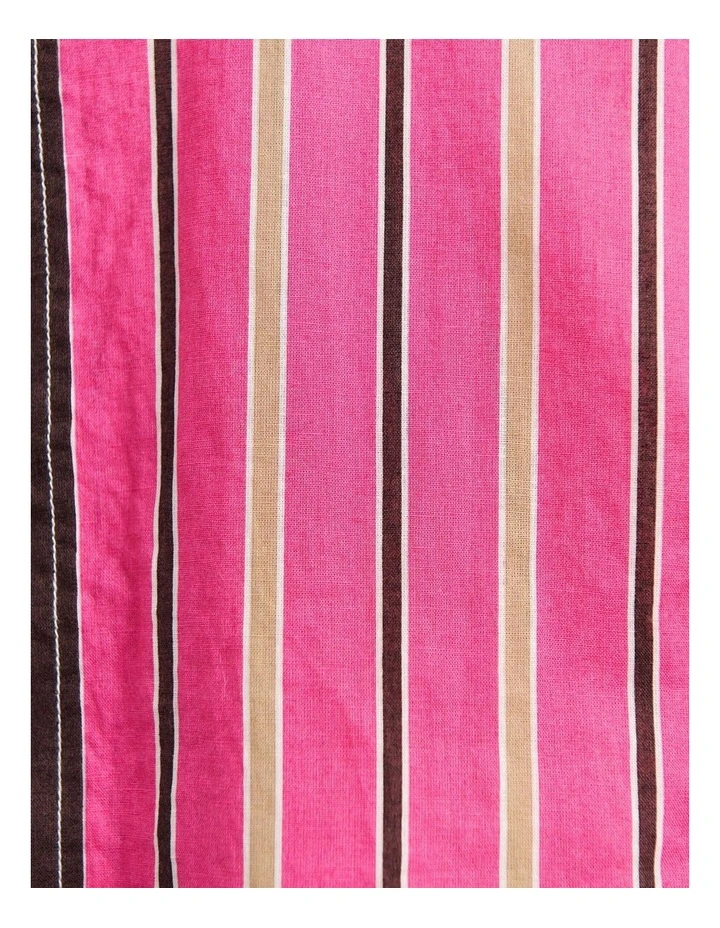 Winona Stripe Shirt in Pink image 6