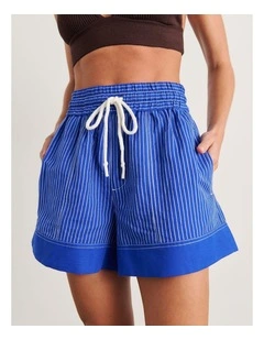 Gigi Stripe Pull On Short