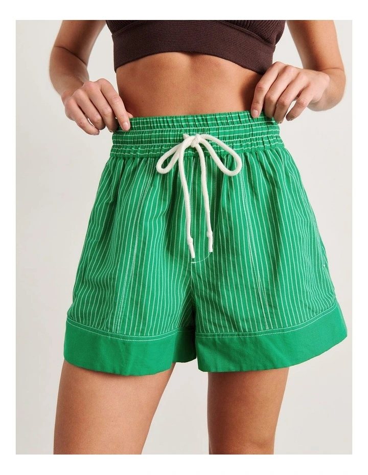 Gigi Stripe Pull On Short image 1