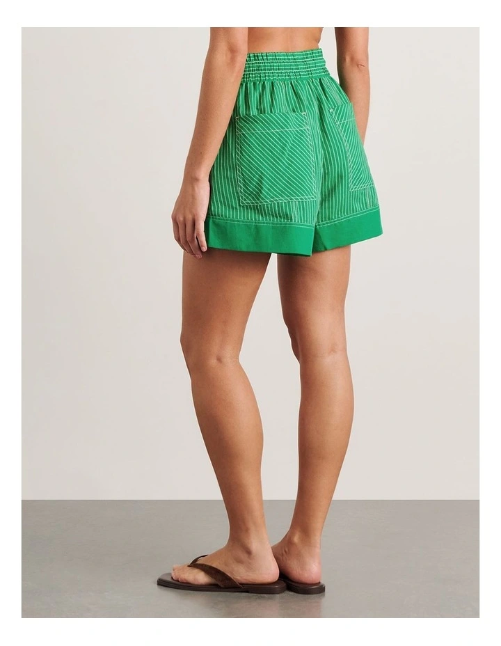 Gigi Stripe Pull On Short image 2