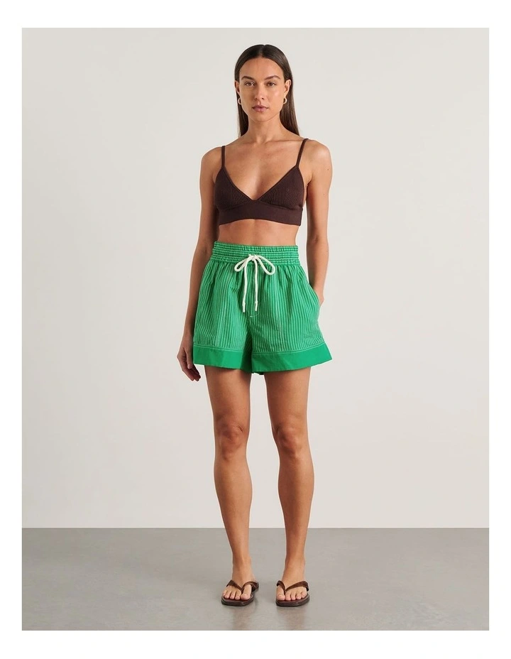 Gigi Stripe Pull On Short image 6