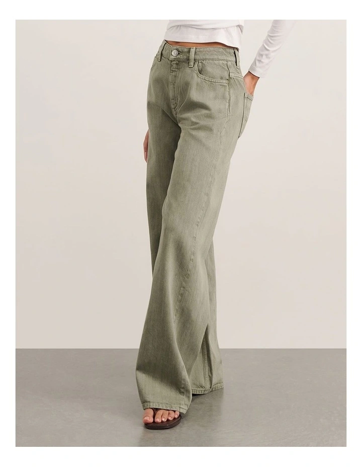 Loe Mid Rise Straight Jean image 3