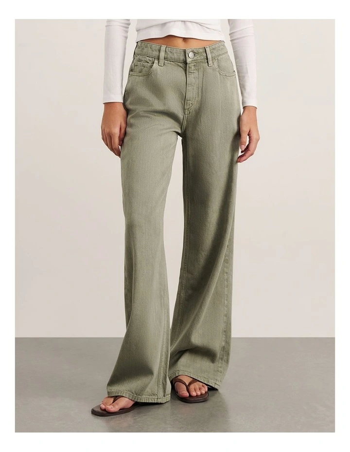 Loe Mid Rise Straight Jean image 7