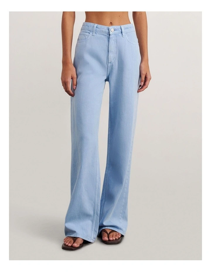 Loe Mid Rise Straight Jeans image 1