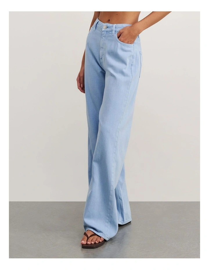 Loe Mid Rise Straight Jeans image 3