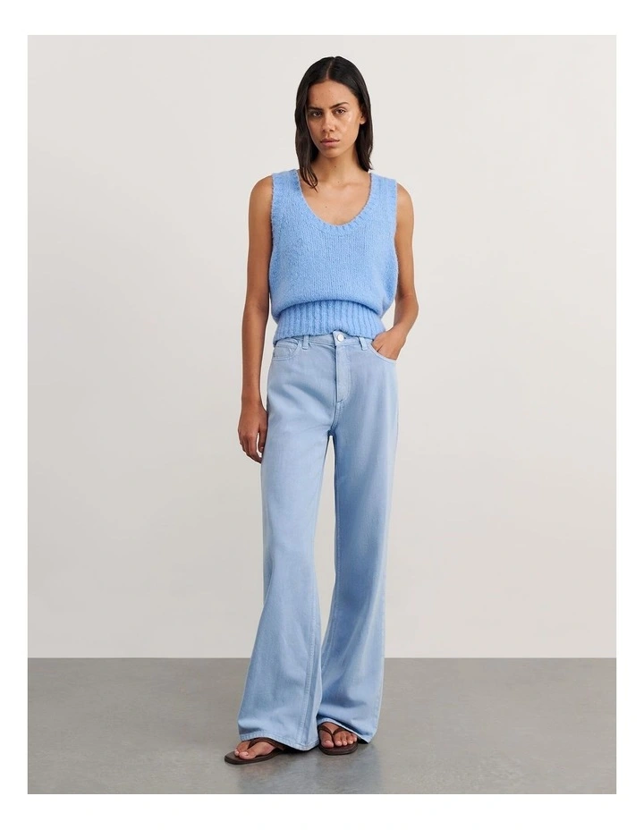 Loe Mid Rise Straight Jeans image 4