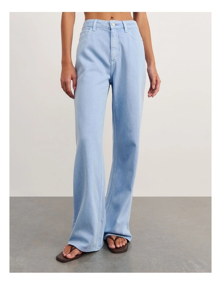 Loe Mid Rise Straight Jeans image 5