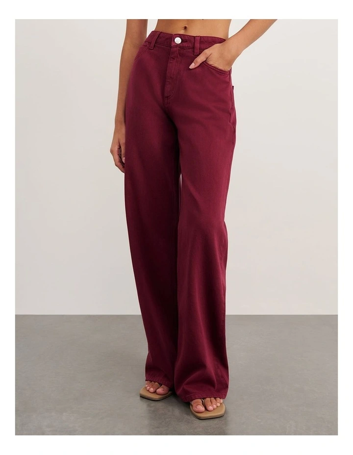 Loe Mid Rise Straight Jean image 3