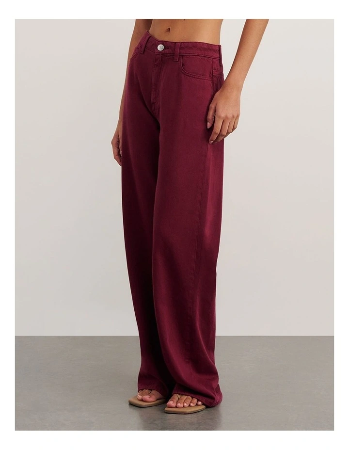 Loe Mid Rise Straight Jean image 5