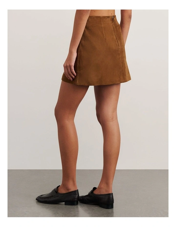 Ophelia Suede Mini Skirt image 2