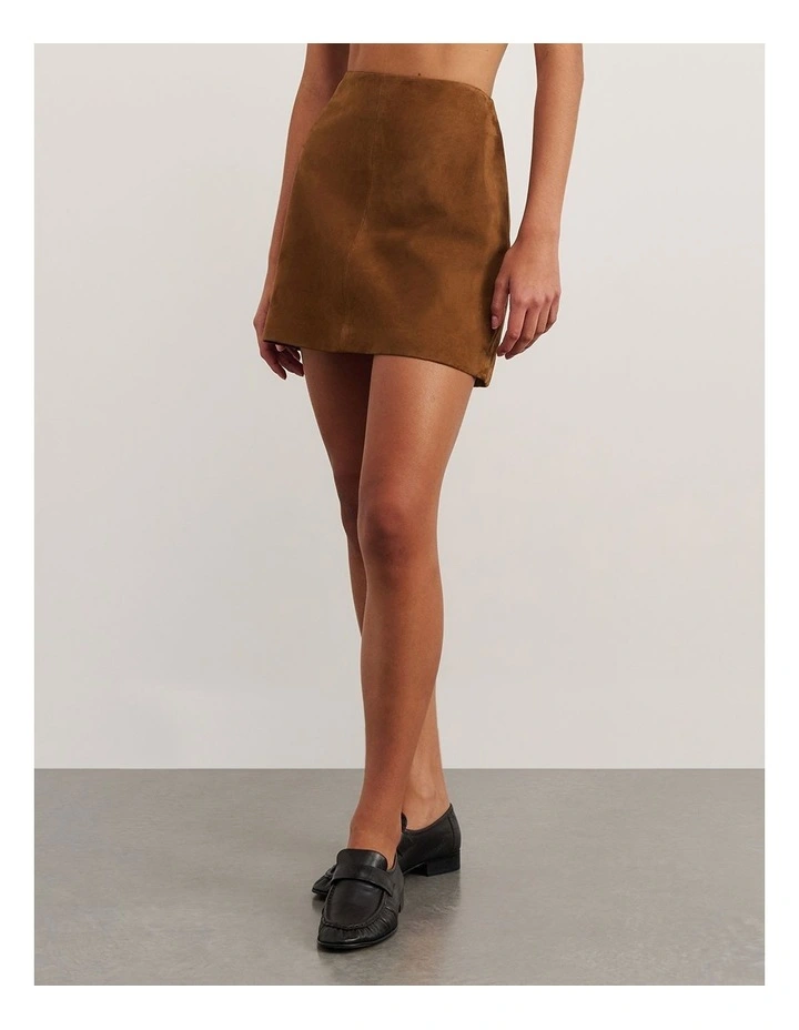 Ophelia Suede Mini Skirt image 3