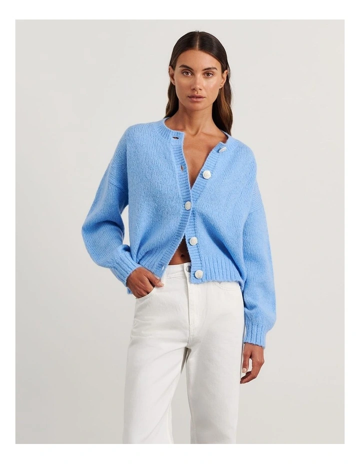 Lily Fluffy Knit Cardigan image 1