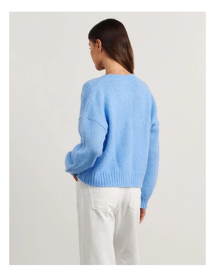 Lily Fluffy Knit Cardigan image 2