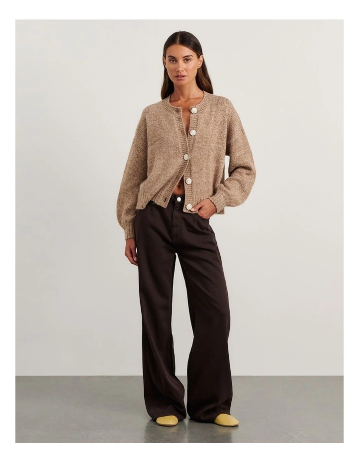 Lily Fluffy Knit Cardigan image 5