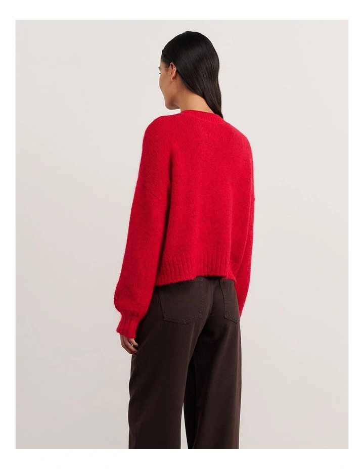 Lily Fluffy Knit Cardigan image 2