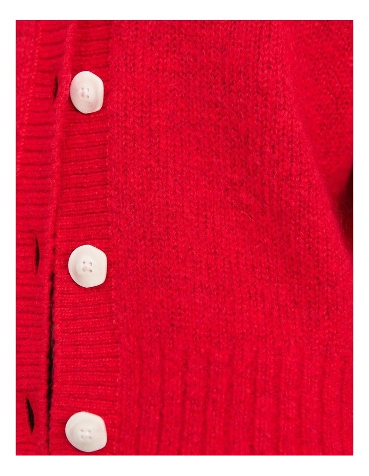 Lily Fluffy Knit Cardigan image 7