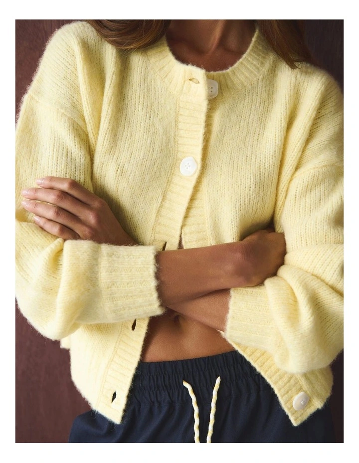 Lily Cardigan in Yellow image 4