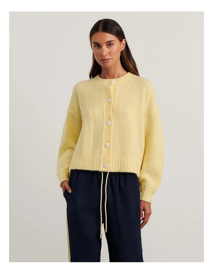 Lily Cardigan in Yellow image 6