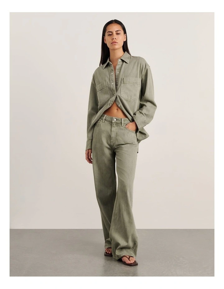 Loe Denim Shacket image 4
