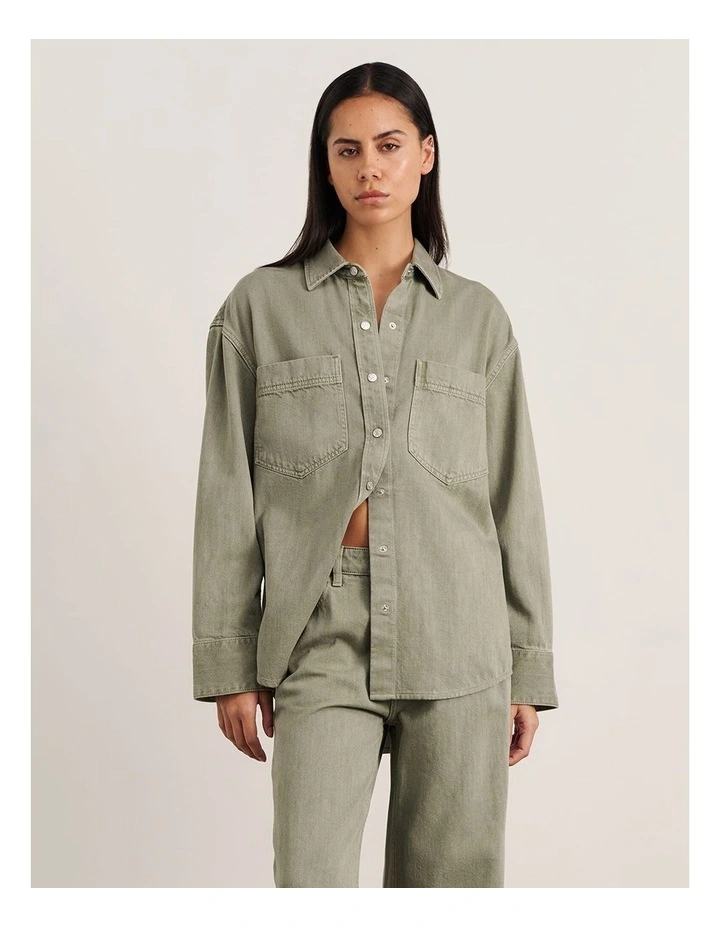 Loe Denim Shacket image 5