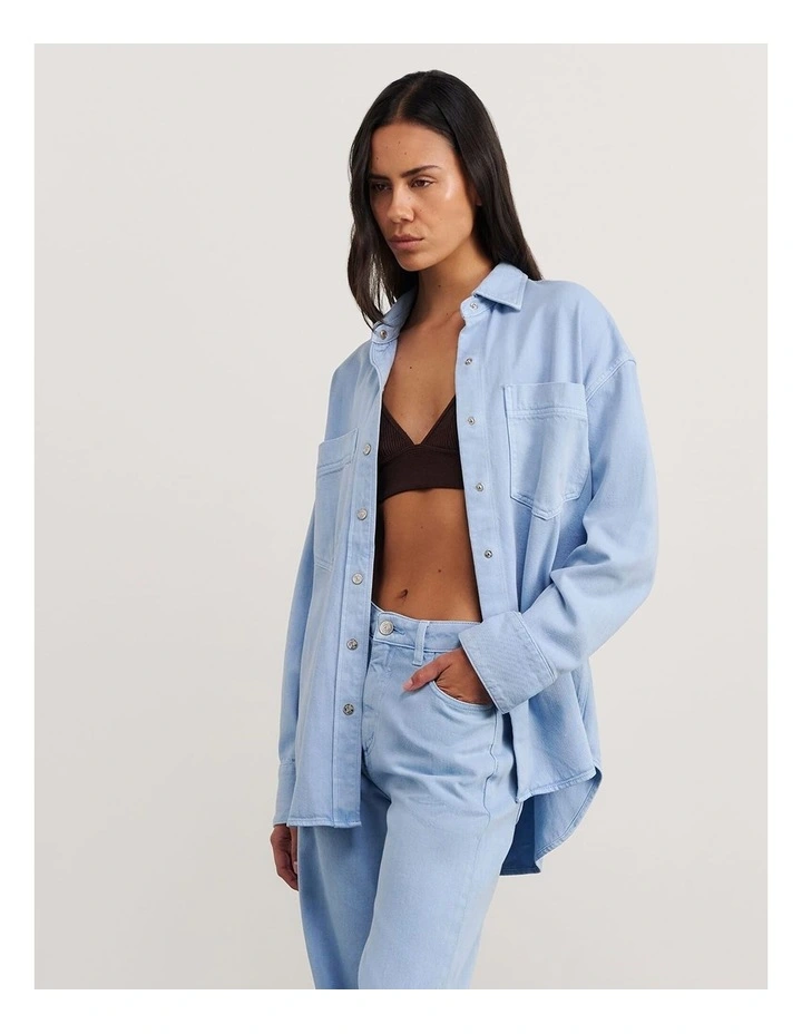 Loe Denim Shacket image 3