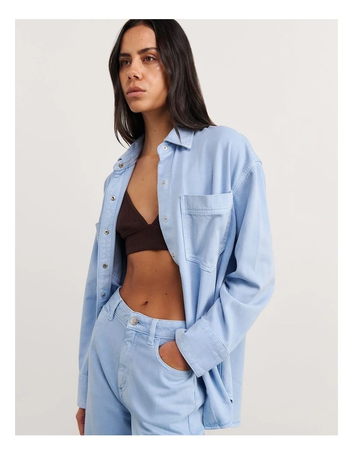 Loe Denim Shacket image 4