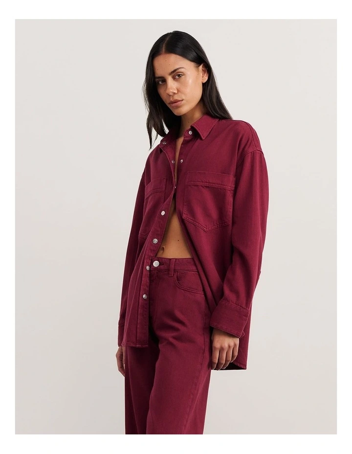 Loe Denim Shacket image 3