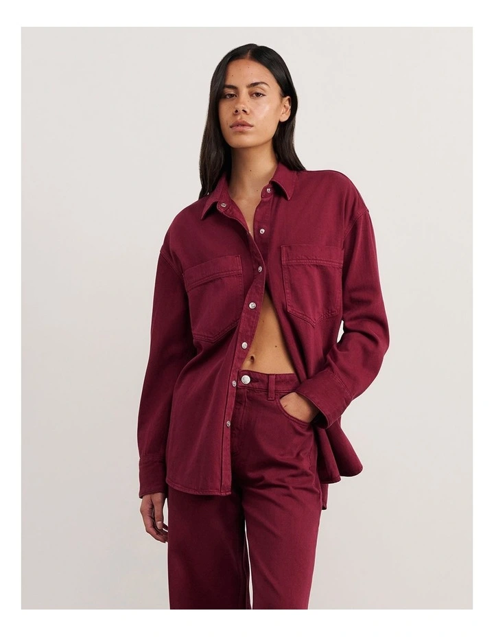 Loe Denim Shacket image 5