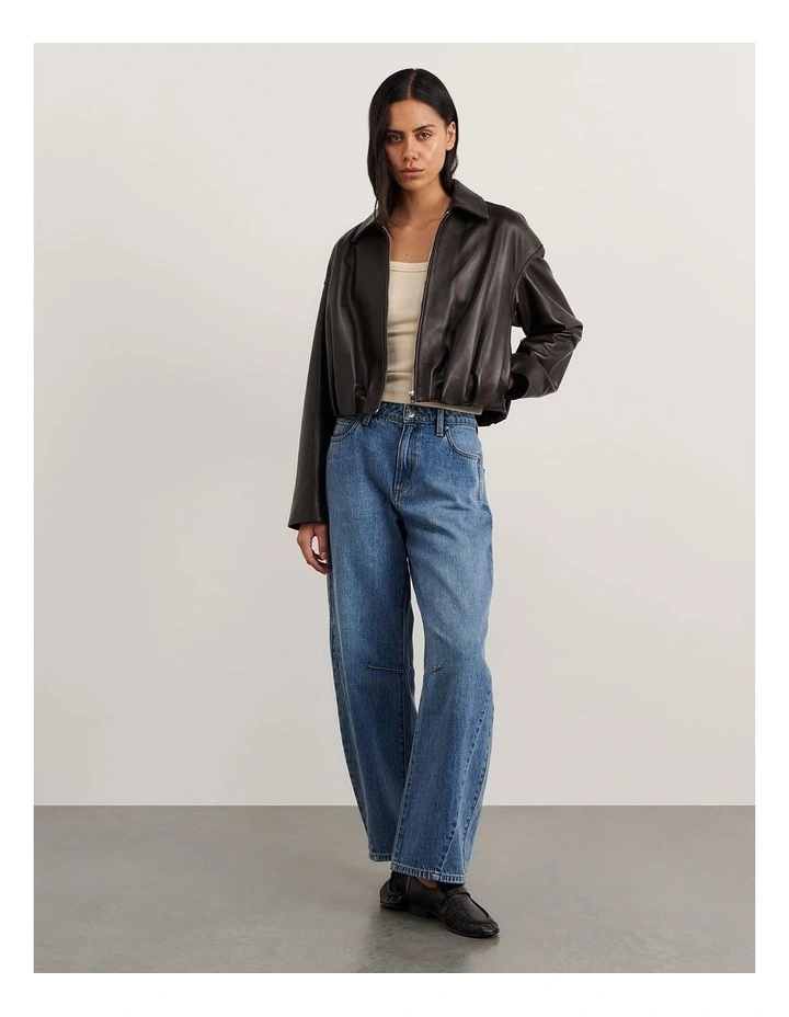 Leather Bomber image 5