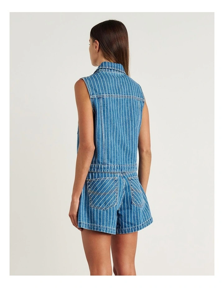 Carrie Vest in Blue image 2