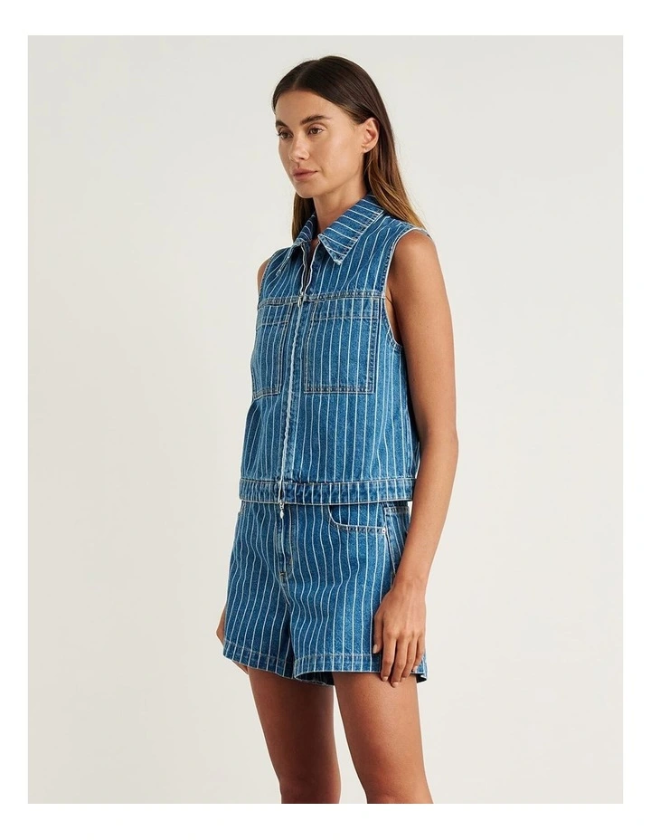 Carrie Vest in Blue image 3