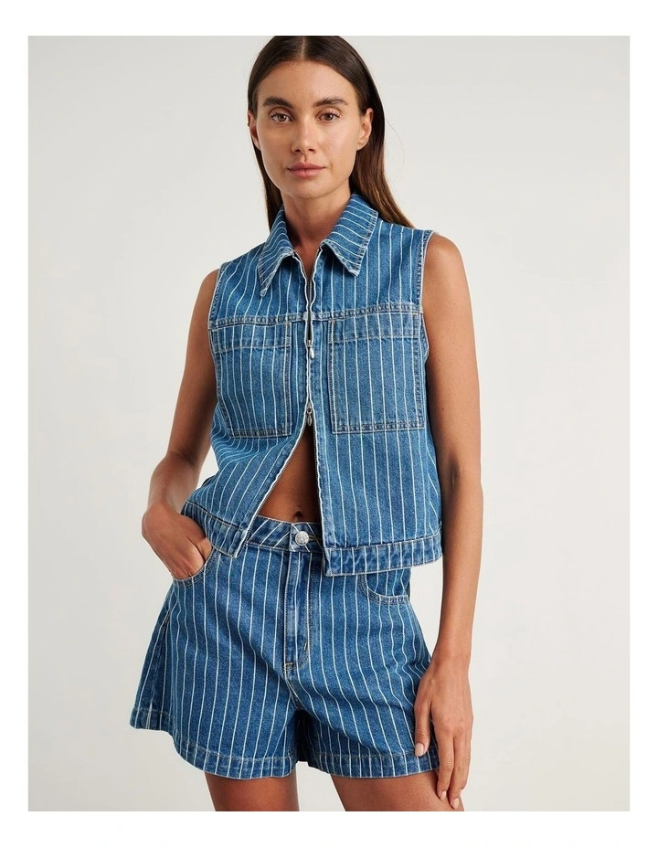 Carrie Vest in Blue image 5