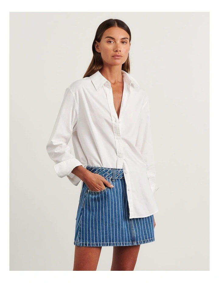 Oxford Shirt in White image 1