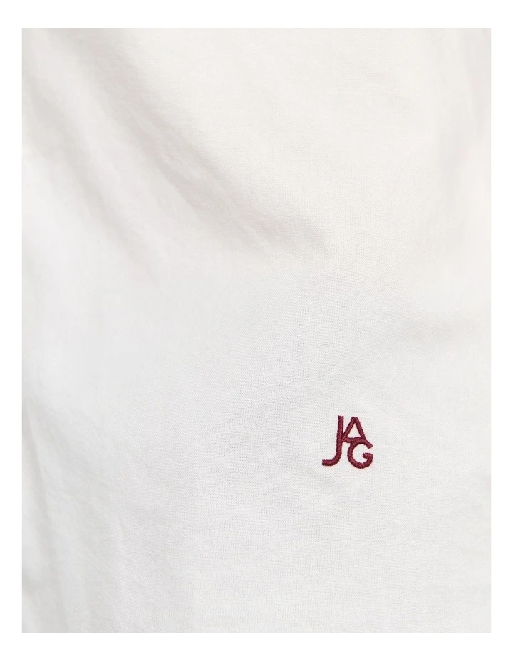 Oxford Shirt in White image 7