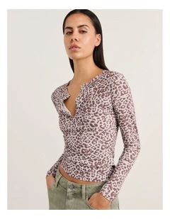 Celina Henley Top