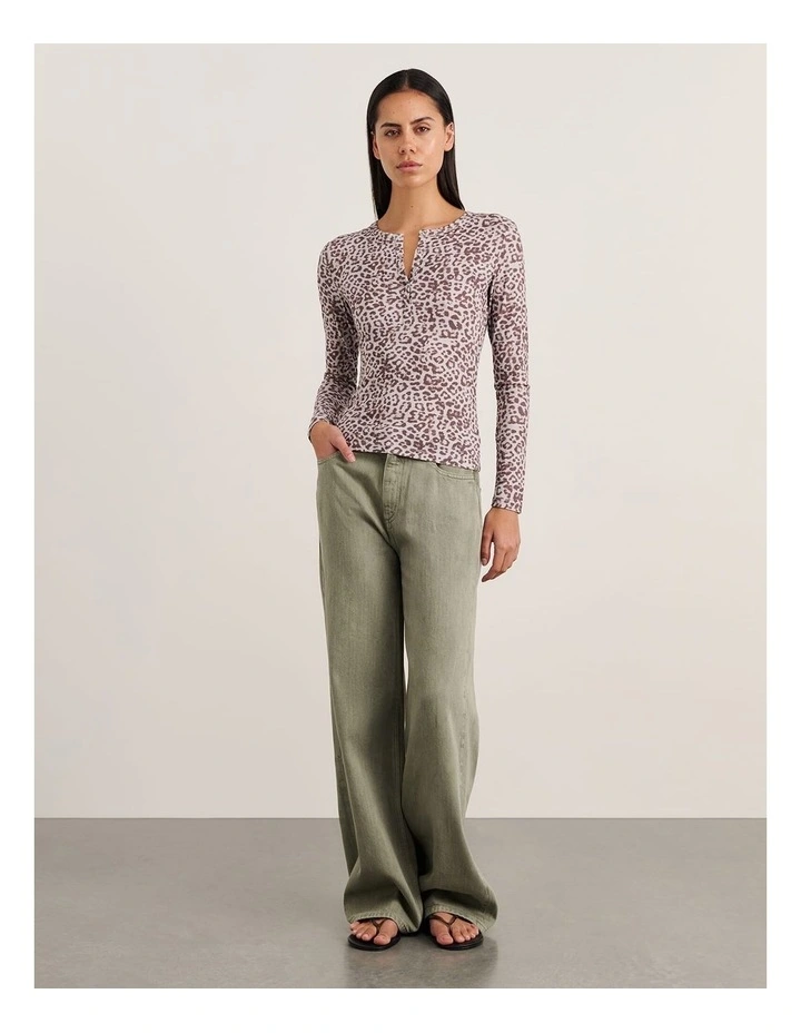 Celina Henley Top image 4