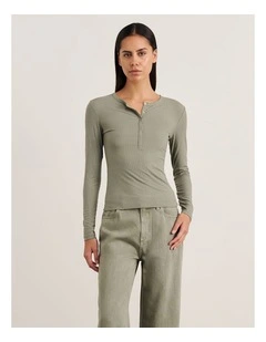 Celina Henley Top