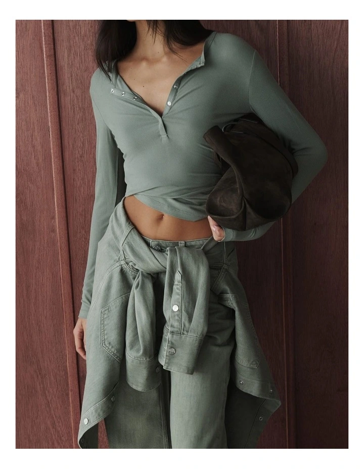 Celina Henley Top image 5