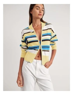 Arden Zip Knit Cardigan