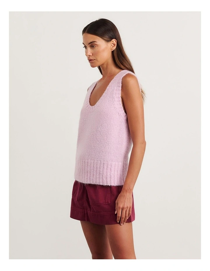 Lily Vest in Pink image 3