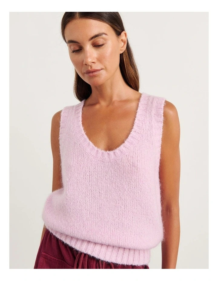 Lily Vest in Pink image 6