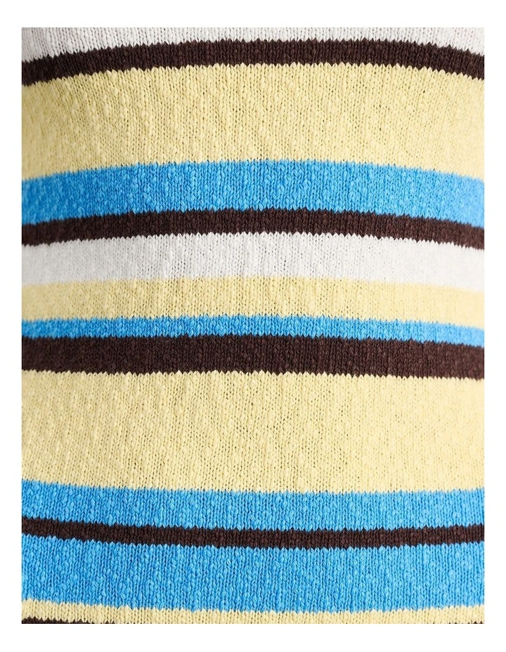 Arden Knit Mini Dress in Multi image 7