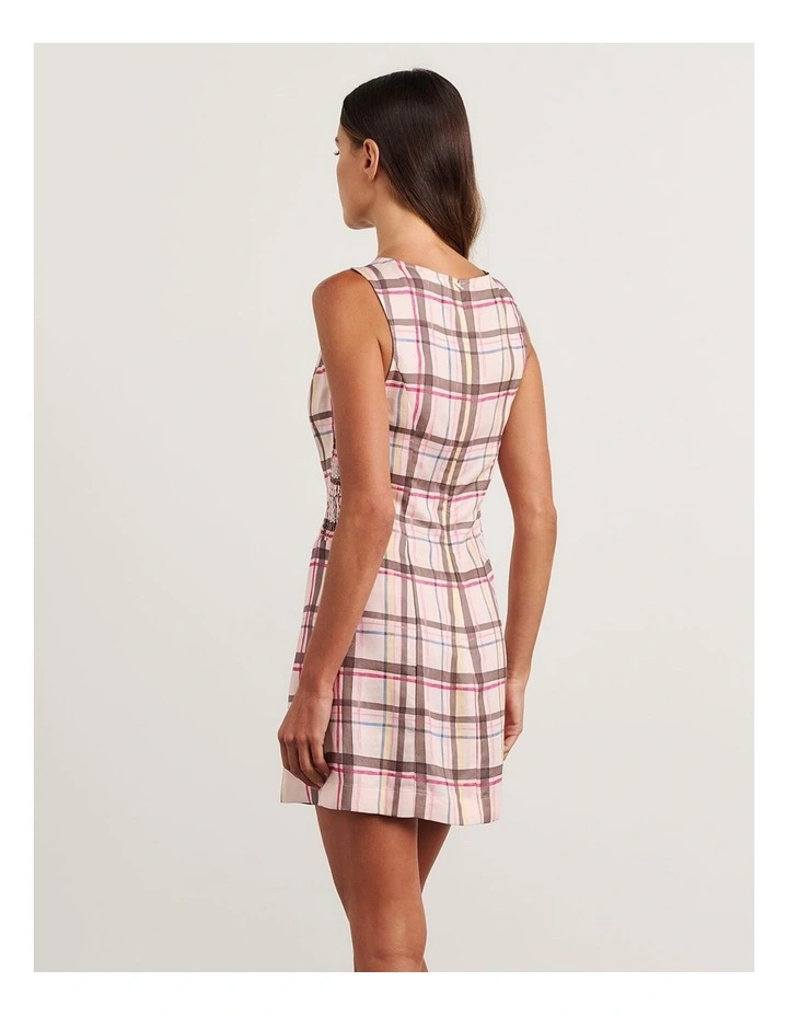 Painterly Mini Dress in Multi image 2