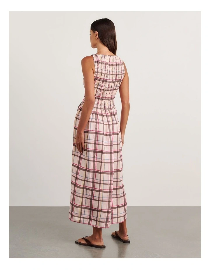 Painterly Dress in Multi image 2