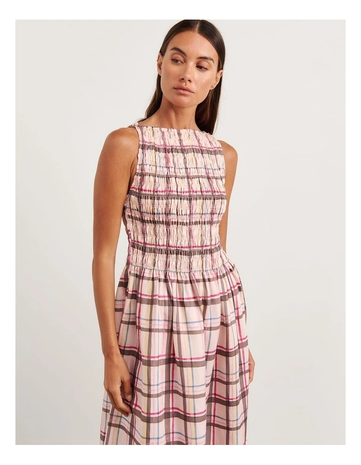 Painterly Dress in Multi image 6