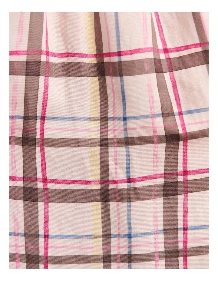 Painterly Dress in Multi image 7