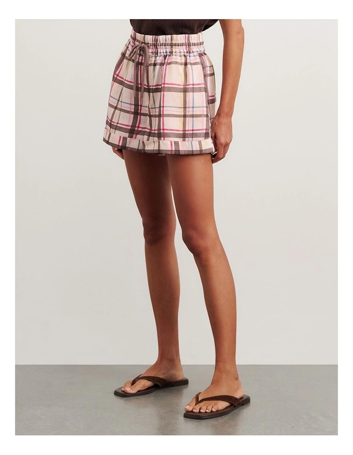 Painterly Gigi Short in Pink image 3