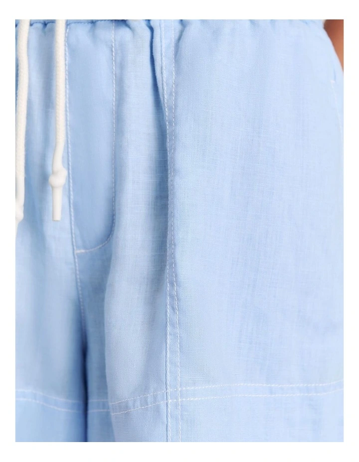 Gigi Linen Pull On Short image 6