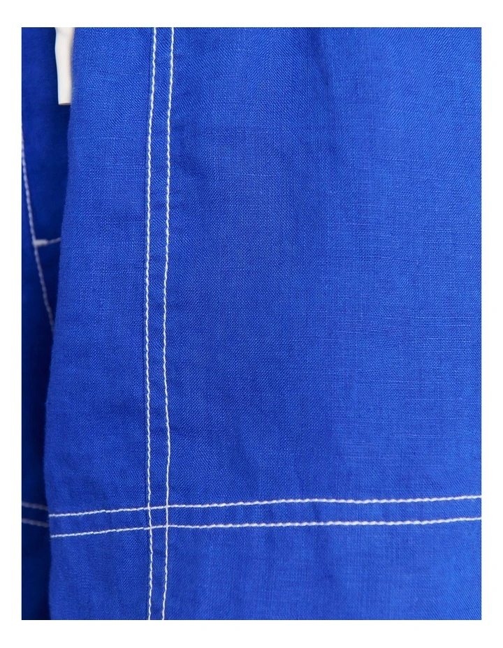 Gigi Linen Pull On Short image 6